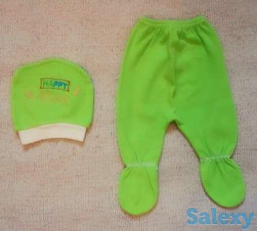 Комплект шапочка и ползунки, фотография 1