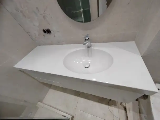 Столешницы, подоконники, раковины из камня акрил, кварц, фотография 11