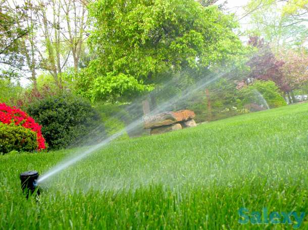 Посев газона, цветники, клумбы, рокарии, альпинарии. Делаем искусственные водопады и барельефы. Установка систем авто по, фотография 11