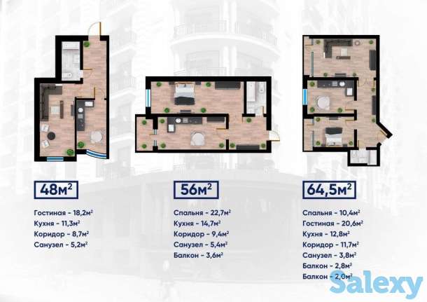 Новостройки Оби Хает 3 Этапная оплата, Яшнобадский район, фотография 3