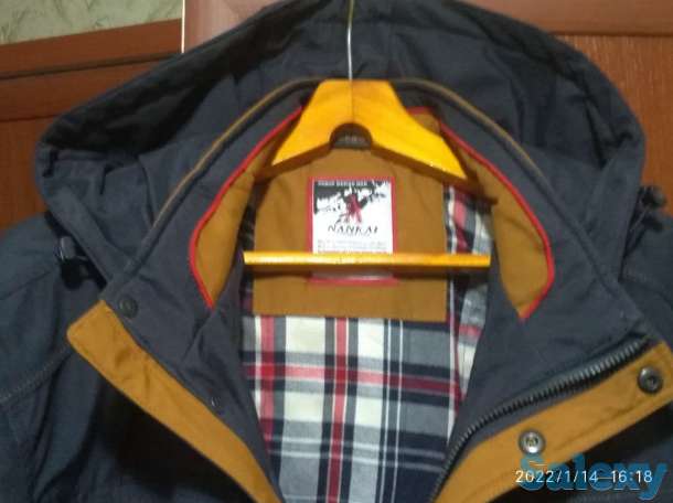 Новая мужская куртка с капюшоном, размер 56-58, фотография 1