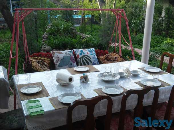 Комфортабельная дача вблизи круга Рохат 3 км рядом река Чирчик, фотография 1