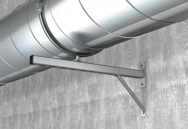 Крепления для вентиляции, Разм.: М8; М10; М12 мм, Покр.: оцинкованное, Матер.: сталь, фотография 1