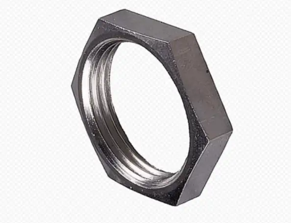 Контргайка, Рез.: 0,5; 1; 0,75; 1,25... дюйм, Матер.: чугун; сталь; латунь..., фотография 1