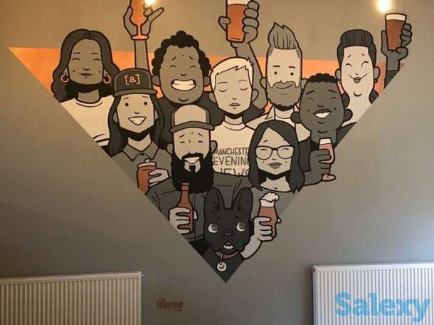 Роспись на СТЕНЕ профессионально, фотография 5