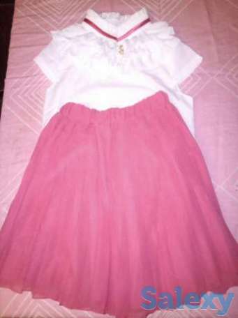 Блузка и юбка на девочку, фотография 1