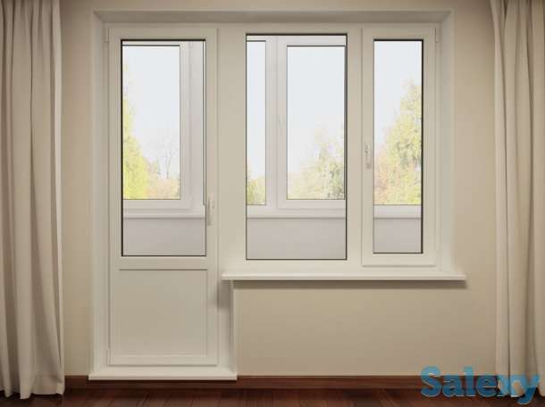 Окна, Двери, Витражи, Балконы. Ремонт. Akfa ekopen rom va eshiklari, фотография 8