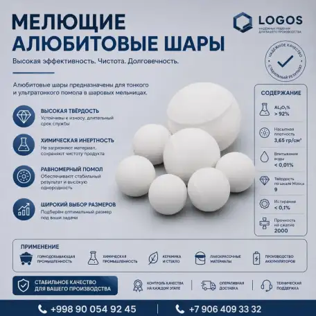 Мелющие шары для мельниц, фотография 1