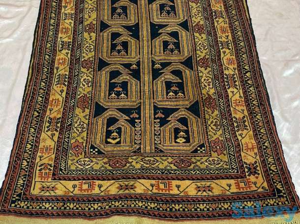 Афганский шерстяной ковер. 100% шерсть. Ручная работа, фотография 1