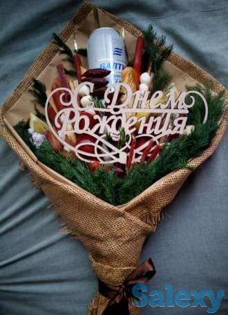 Мужские и женские фут букеты и боксы, фотография 3