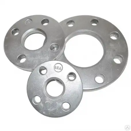 Алюминиевый фланец вентиляционный, D наружн. 20-350 мм, Дваление: Ру 10, Стандарт: DIN 2642, фотография 1