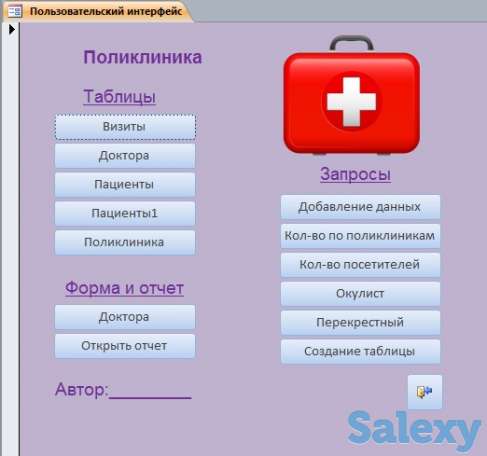 База данных на MS Office ACCESS для улучшения Вашего безнеса, фотография 3