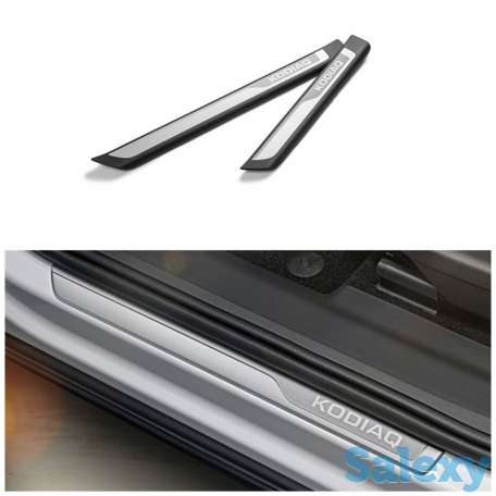 Декоративные накладки на пороги для Skoda Kodiaq, фотография 1