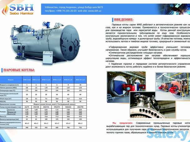 Паровые котлы промышленные, горелки любых модификаций, теплообменники. А также теплицы и биогазовые установки, фотография 1