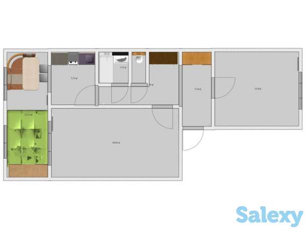 Аренда или продажа, ИБН Сино 1, фотография 1