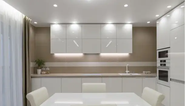 Изготовление кухонных гарнитуров на заказ  3D проект бесплатно, фотография 6