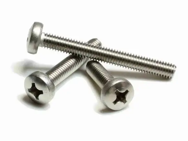 Винт D: 1,7-70 мм, Класс прочности: 3,6; 4,6; 4,8; 5,8..., L: 0,6-400 мм, фотография 1