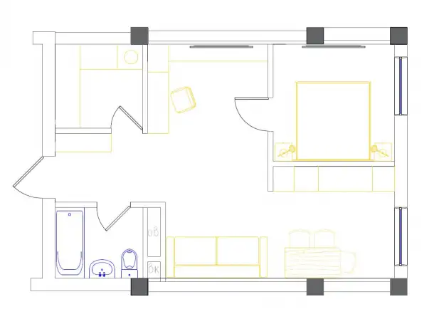 Срочно продается кв, Паркент махтумкули, фотография 1
