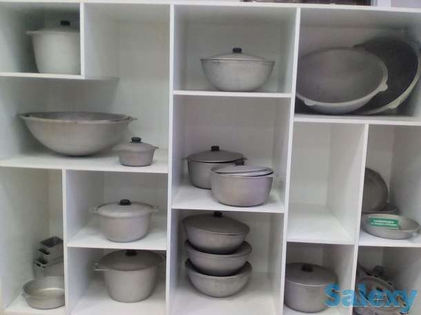 КАЗАНЫ алюминиевые 4л. 8л. 16л.  кокильные (с крышками), фотография 1