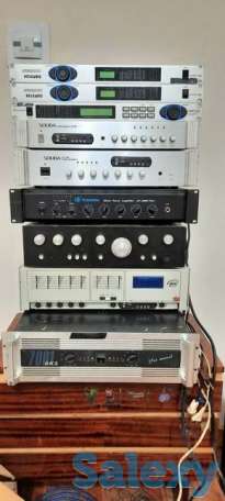 Усилители,кроссовер разные. Усилитель,Aux,Bluetoch,Usb o'rnatilgan., фотография 1