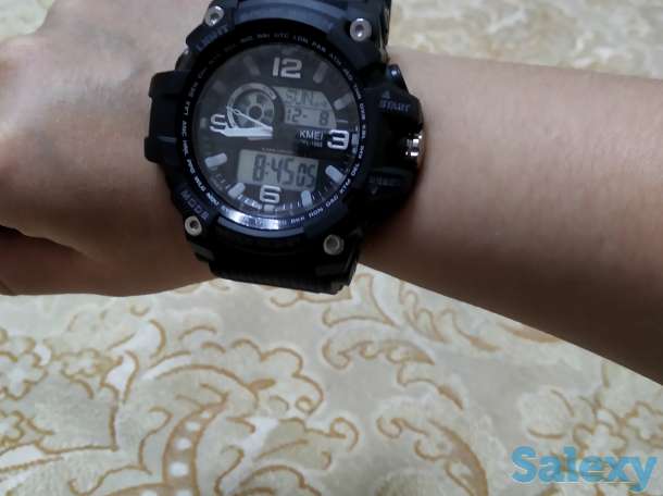 SKMEI Спортивные часы с двойным дисплеем лучший бренд, фотография 5