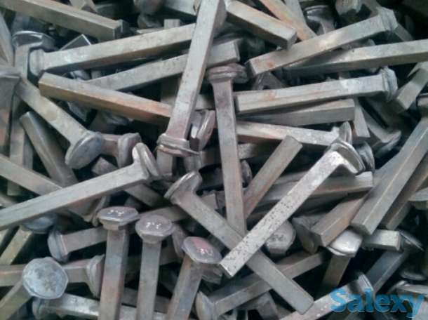 Производим железнодорожные костыли, закладные и клеммные болты, подкладка для железобетонных шпал, подкладка д 50,'65, фотография 2