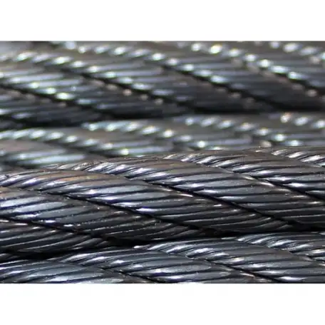 Канат стальной 16 гост 7669 80, Покрытие: оцинкованный; светлый, фотография 1