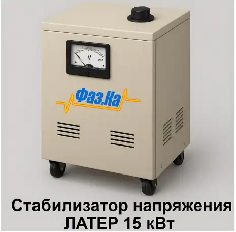Стабилизаторы напряжения латерные  15 кВт, фотография 1
