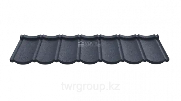 Композитная черепица Vektile, профиль Bond, Charcoal, фотография 2