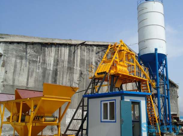Стационарный бетонный завод модель НZS 25, фотография 1
