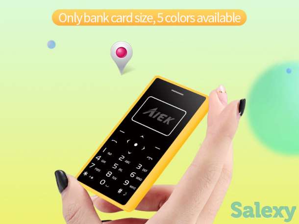 Ультра тонкий телефон AIEK, фотография 1