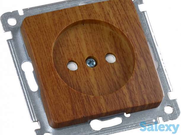 Розетки, выключатели, рамки, механизмы MASTER дуб Гарантия 5 лет от HEGEL, фотография 5