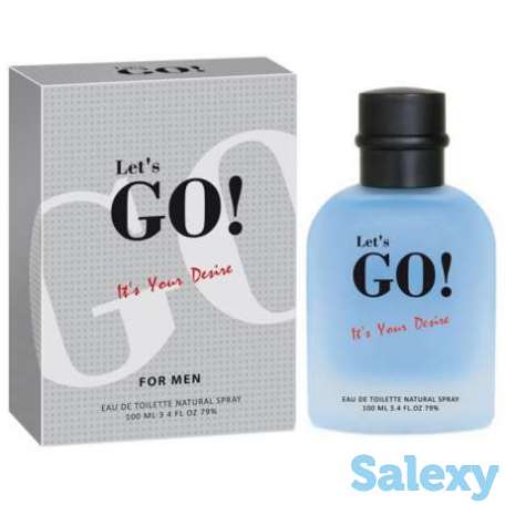Мужская туалетная вода Let's Go. На 50% выгоднее!, фотография 1