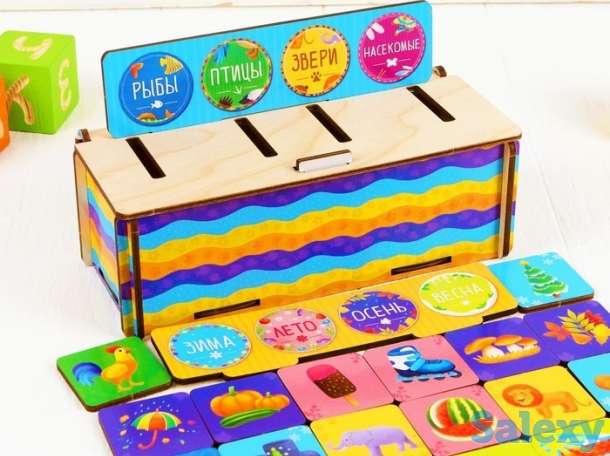 Купить детские 🌈 пирамидки, сортеры и шнуроки от интернет-магазина ToyStoreUZ, фотография 4