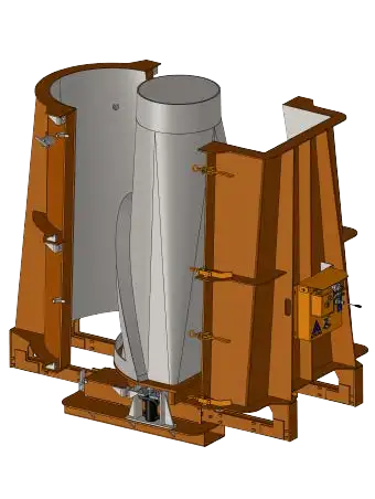 Оборудование для формовки бетонных изделий с раструбом, Afinitas., фотография 6