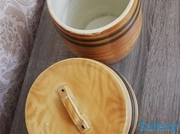 Бочонки (банки) для хранения керамика, фотография 2