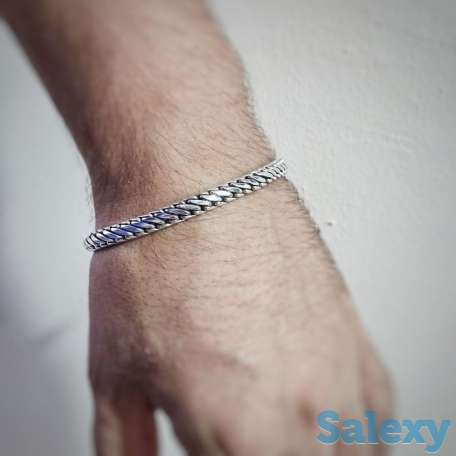 Серебряный браслет. Новый., фотография 4