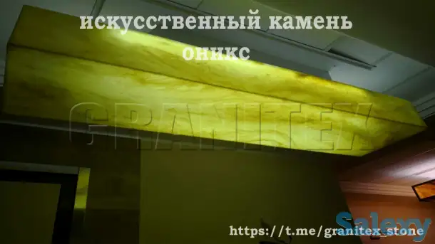 Наполнитель для искусственного светорассеивающего мрамора оникс, фотография 8