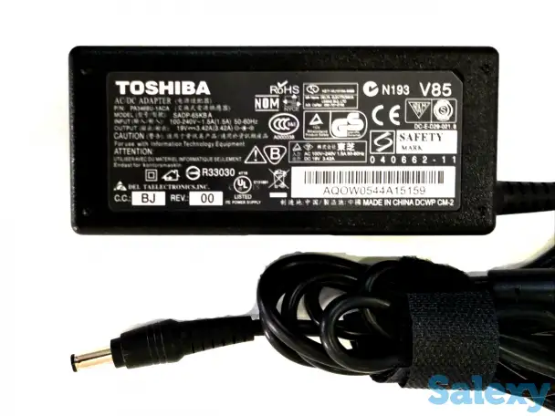 БП  Toshiba 19V 3.42 А, фотография 1