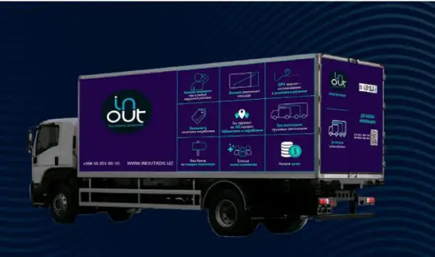 Avtotransportlarda  reklama., фотография 6