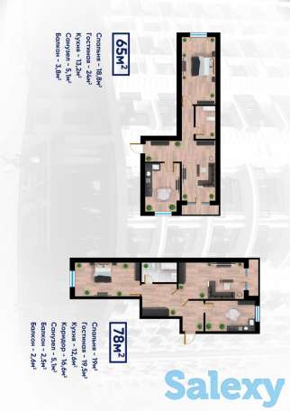 Новостройки Оби Хает 3 Этапная оплата, Яшнобадский район, фотография 4