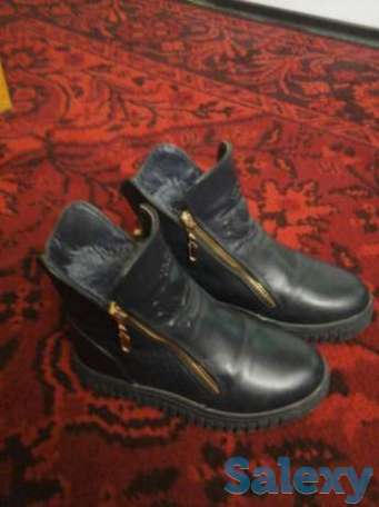 Теплые ботинки на девочку, фотография 1