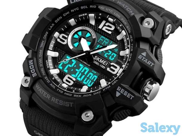 SKMEI Спортивные часы с двойным дисплеем лучший бренд, фотография 1