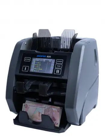 Ультрасовременный 2-карманный счетчик-сортировщик банктнот   DORS 820, фотография 7