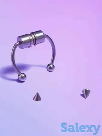 Пирсинг обманка на магните, фотография 4