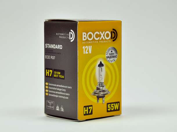 Лампа автомобильная головной свет Н4 STANDARD 60/55W, фотография 4