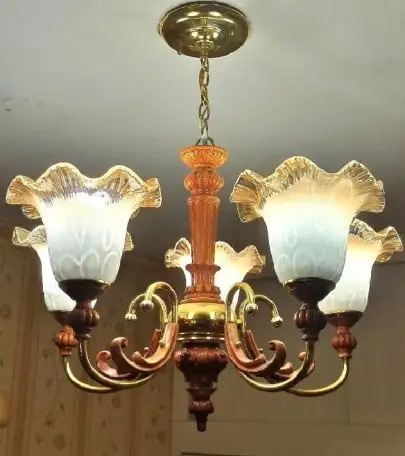 Люстра пяти рожковая., фотография 2