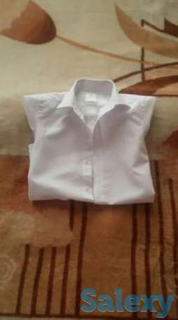 Фирменная белая рубашка, фотография 1
