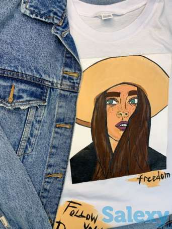 Футболки белые с принтом), фотография 3