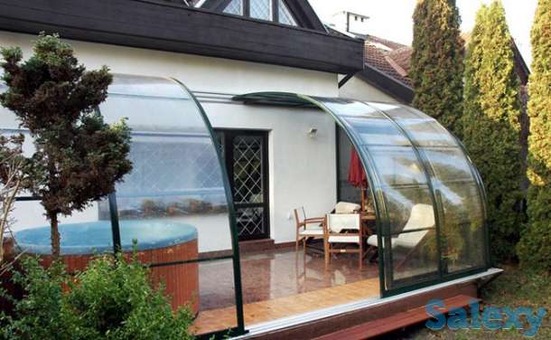 Сотовый поликарбонат для отделки балконов и веранд, фотография 2